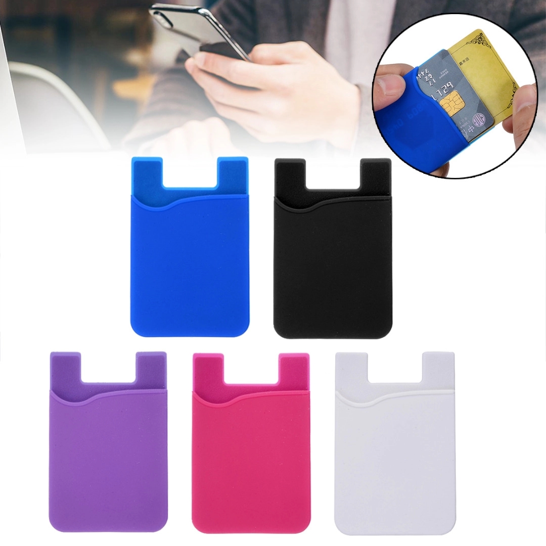 Push Silicone Phone Wallet 4