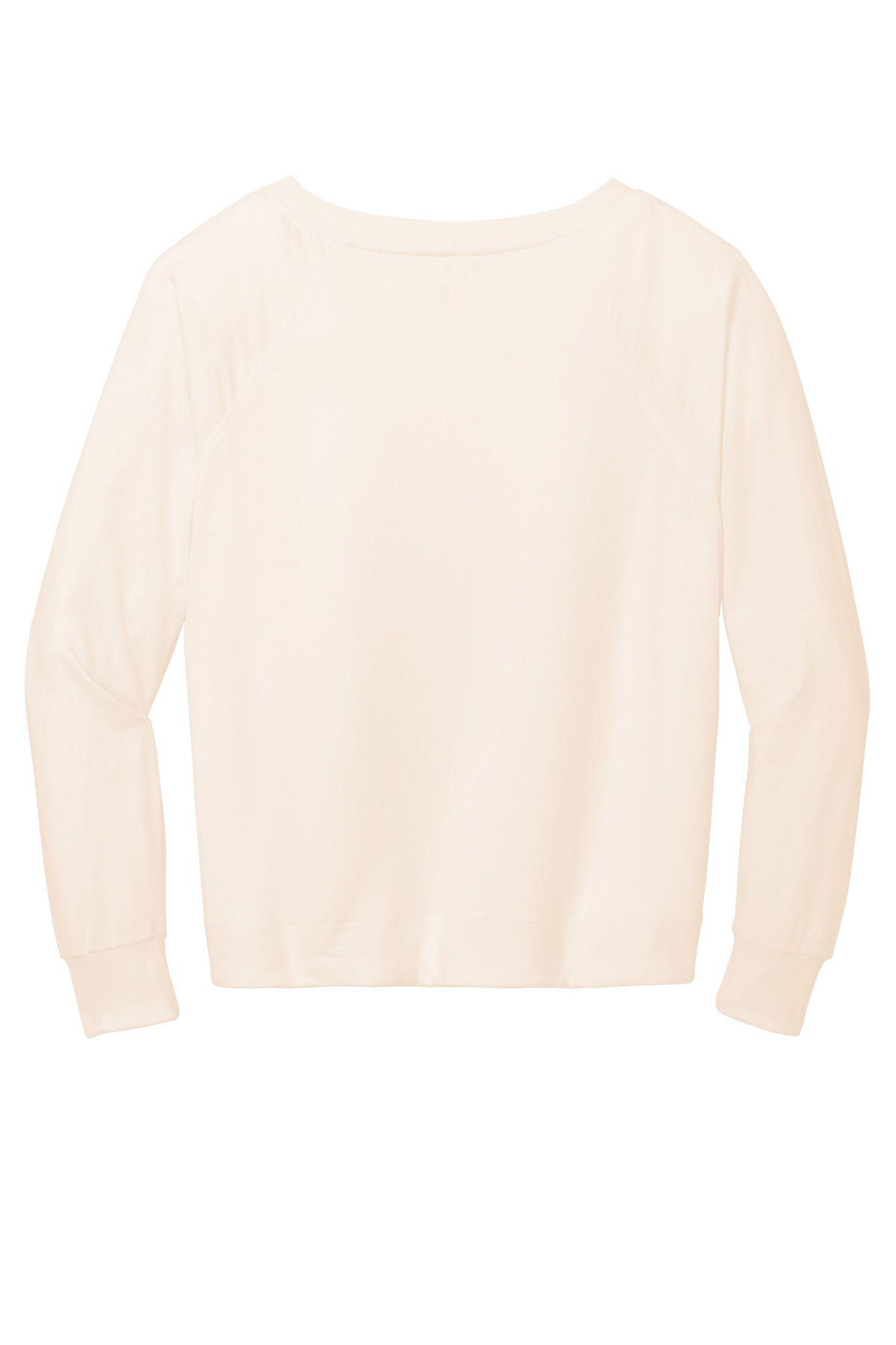 District Women's Featherweight French Terry Long Sleeve Crewneck DT672 21
