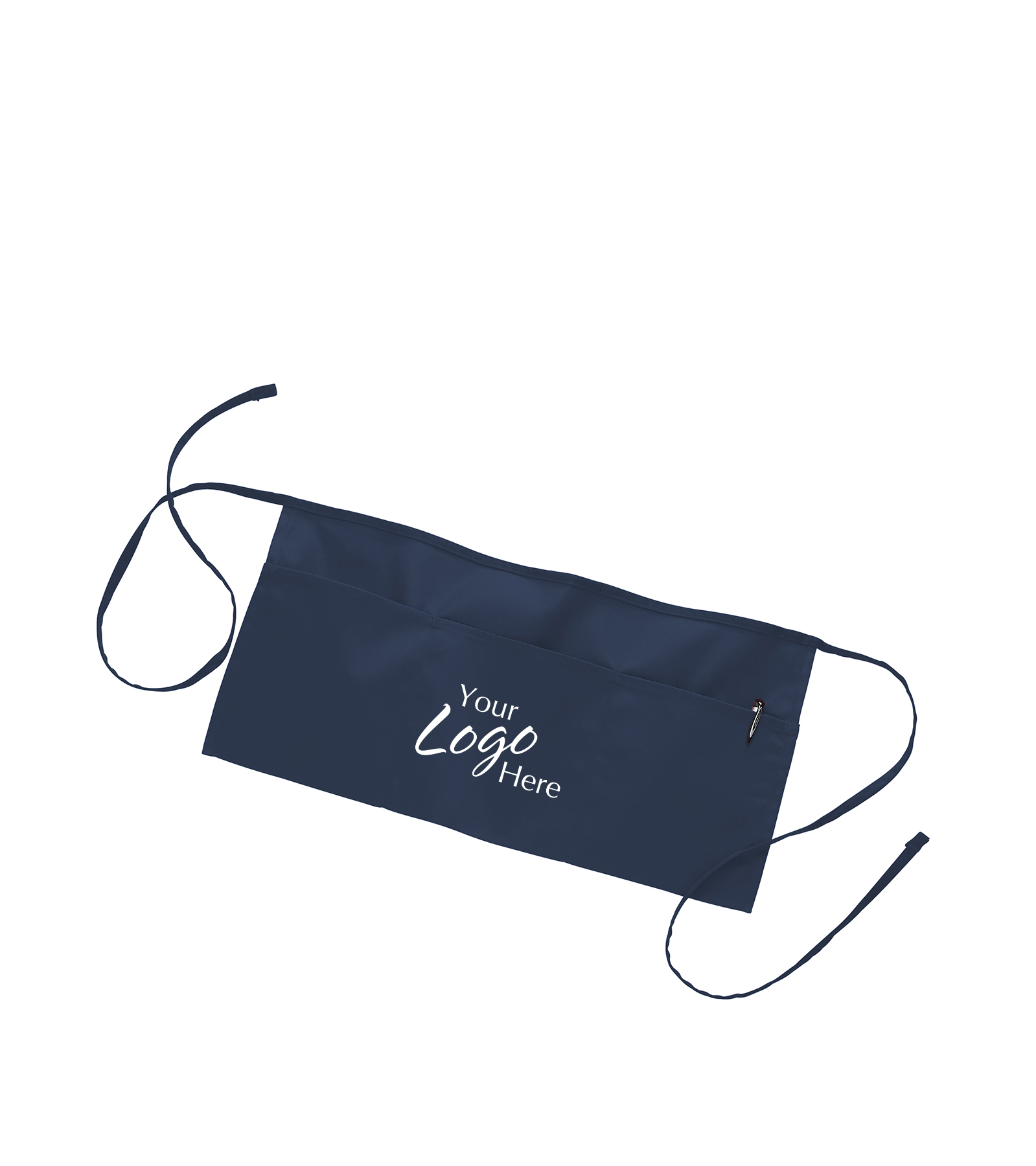 Waist Apron with 3 Compartments (24"x12") 8