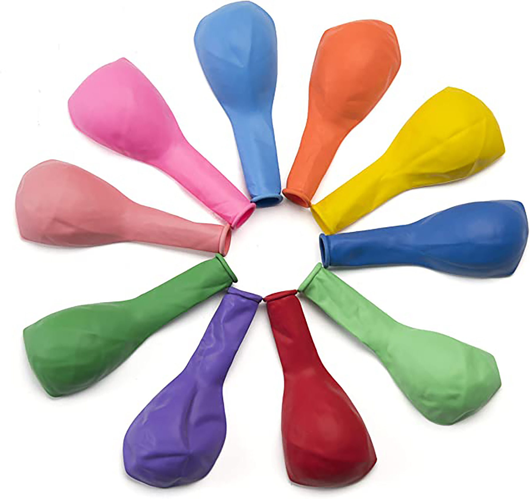 12 Inches Rainbow Latex Balloons 15