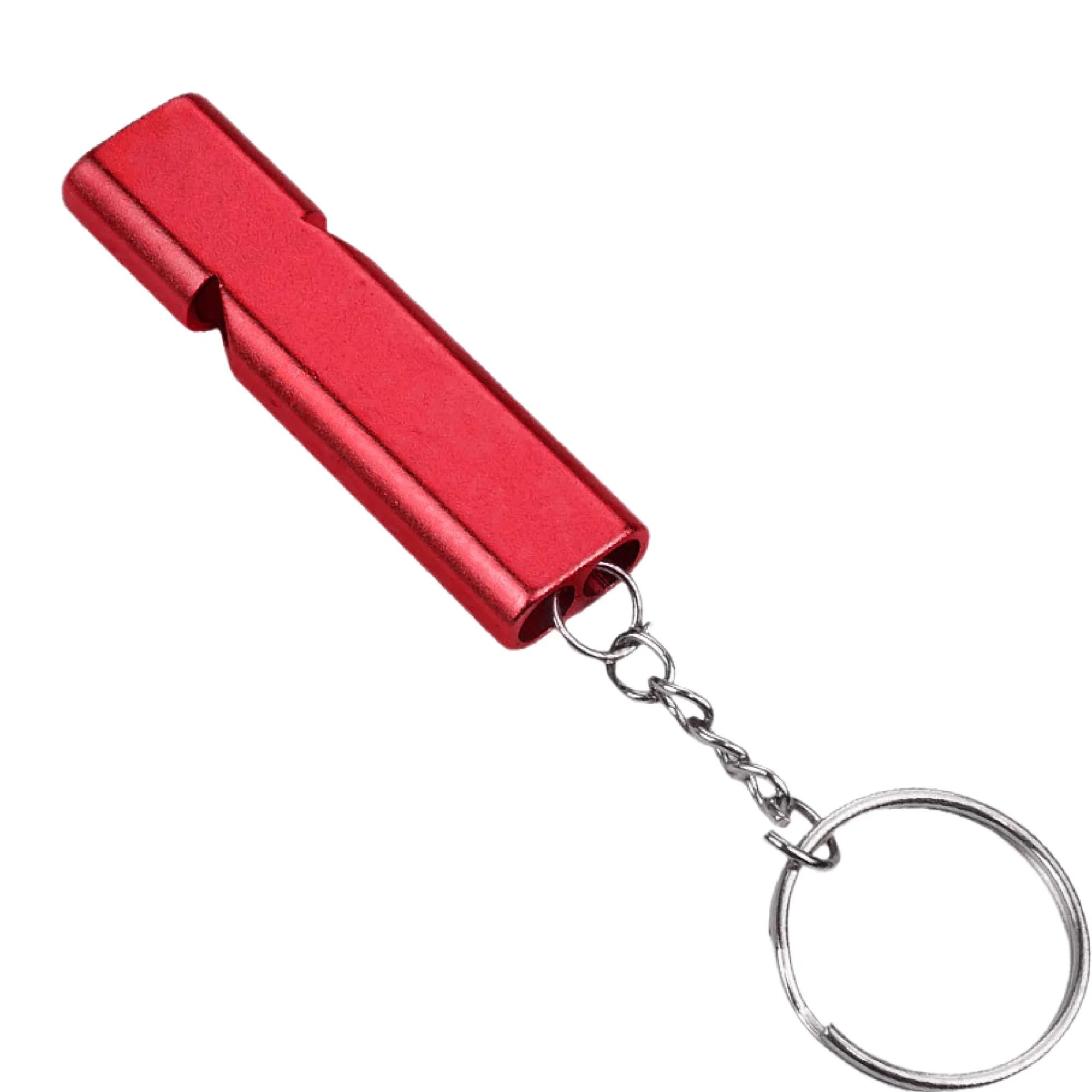 Aluminum Survival Whistle with Keychain 8