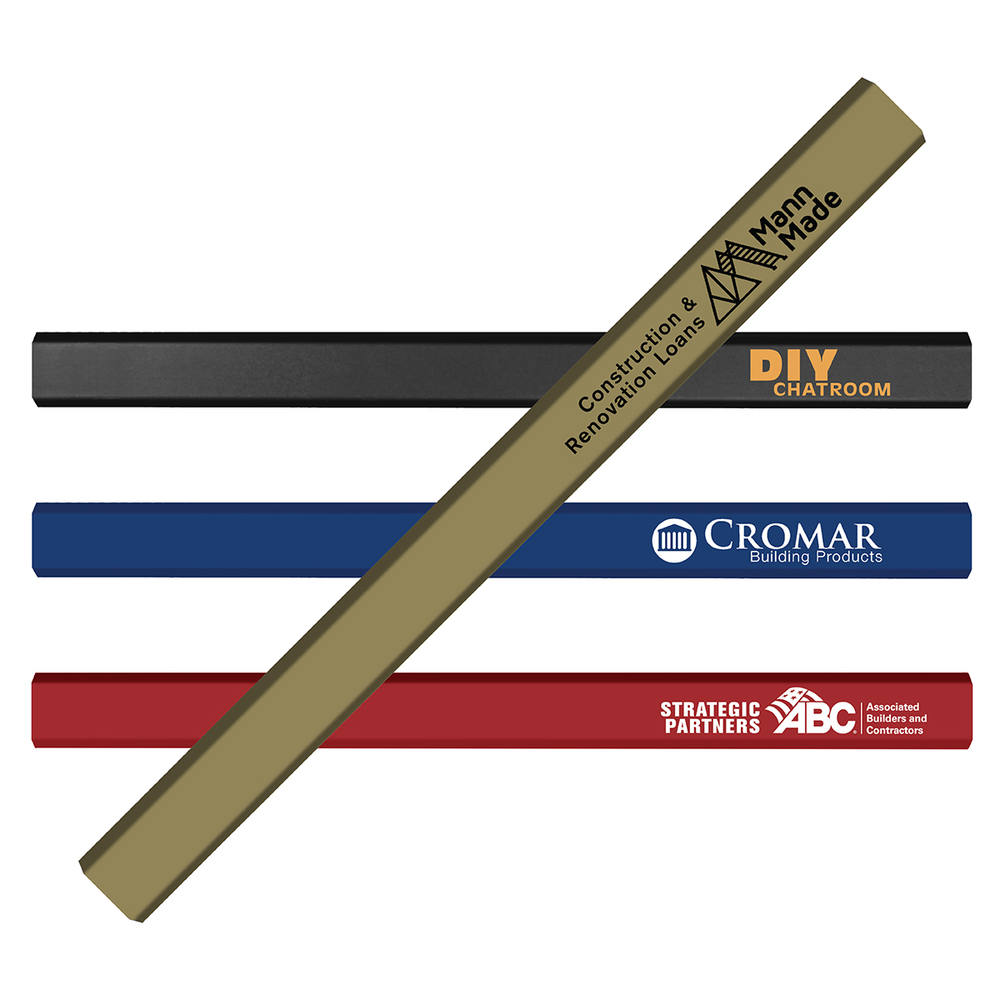 Matte Carpenter Pencil 12