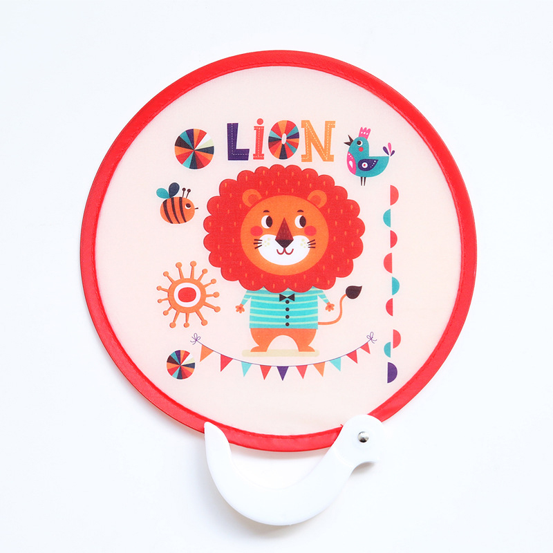 Japanese Style Handheld Round Folding Fan 3