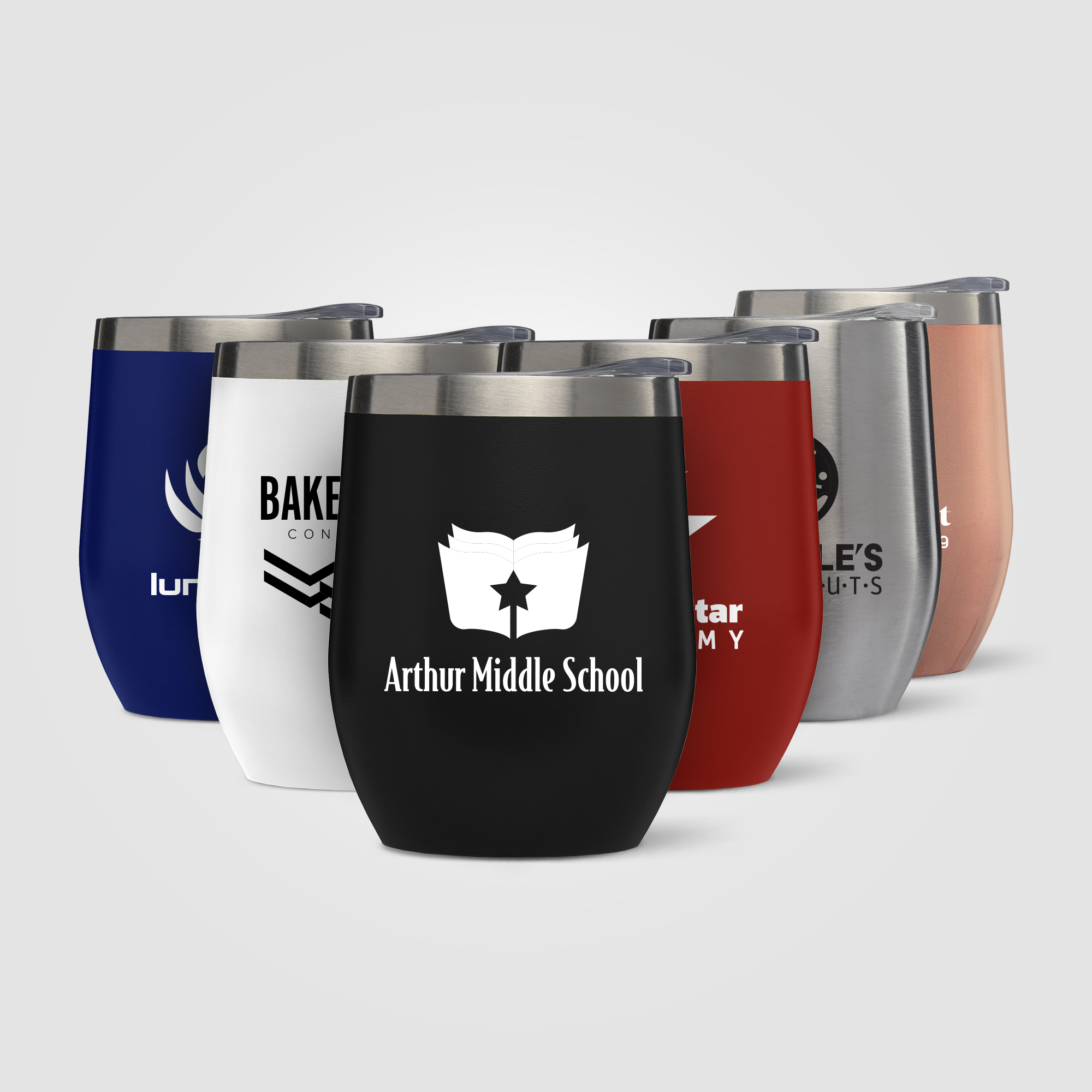 Escape - 11 oz. Double-Wall Stainless Wine Cup 28