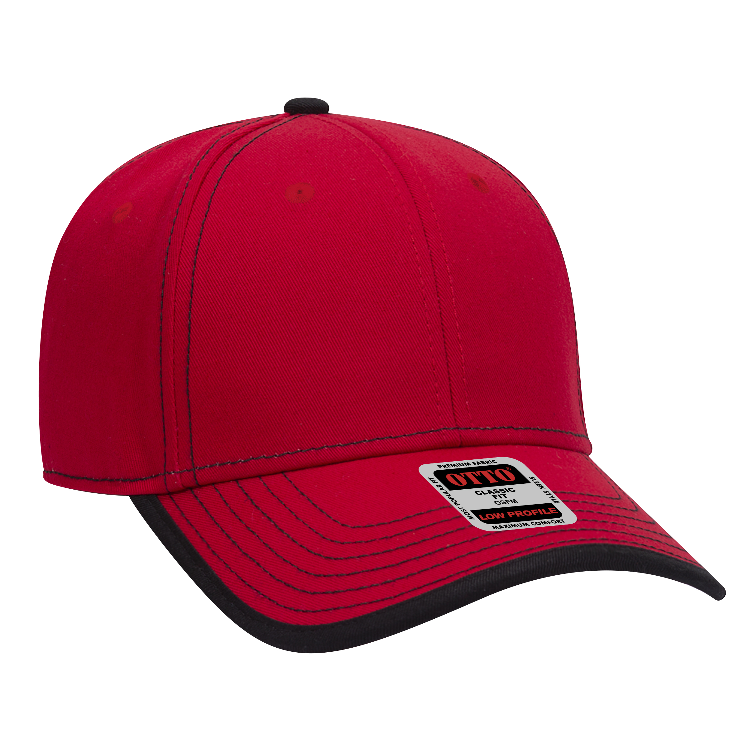 OTTO CAP® 6 Panel Low Profile Baseball Cap 46