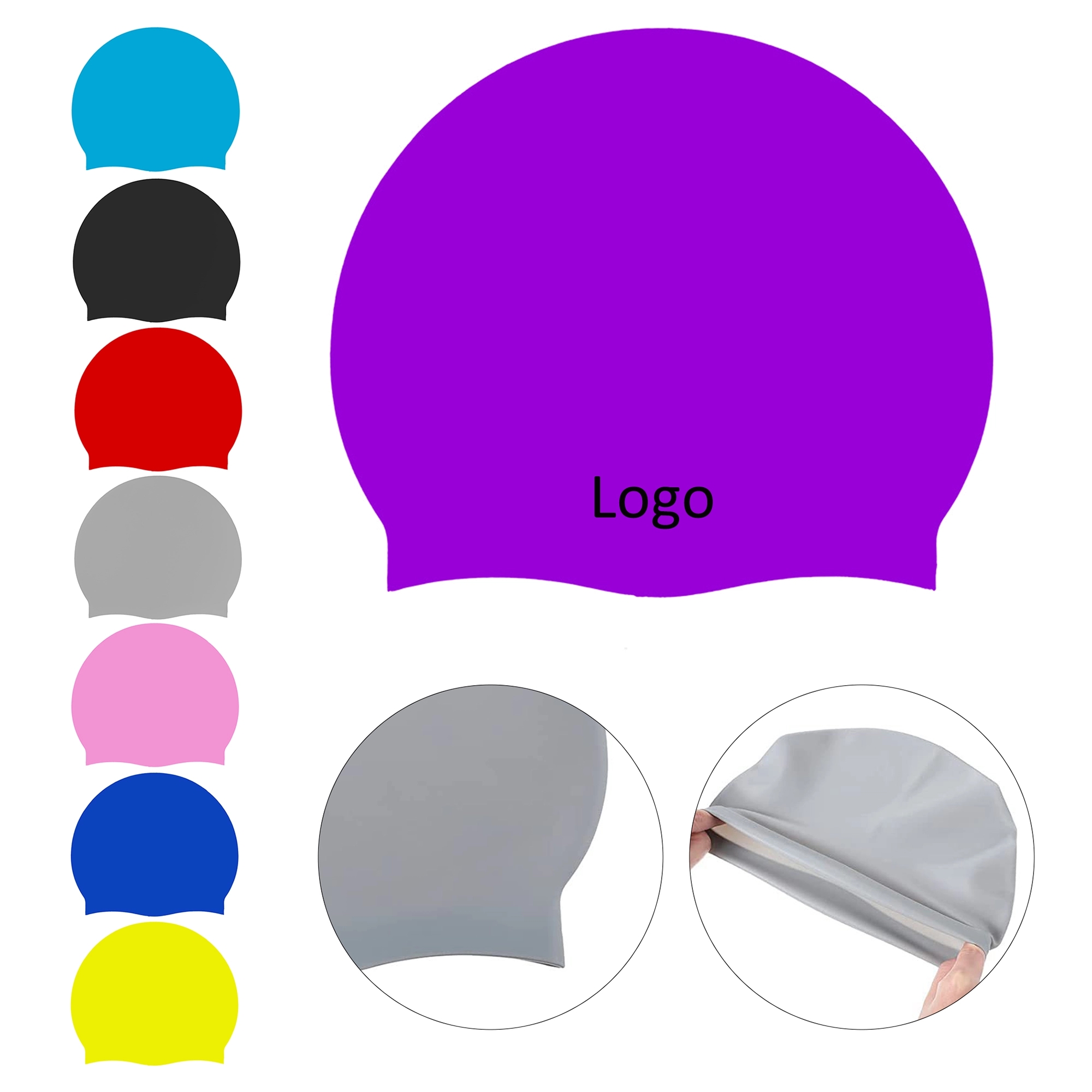 Adult Swim Cap Silicone 3