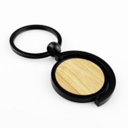 Thorndon Bamboo Key Ring 2