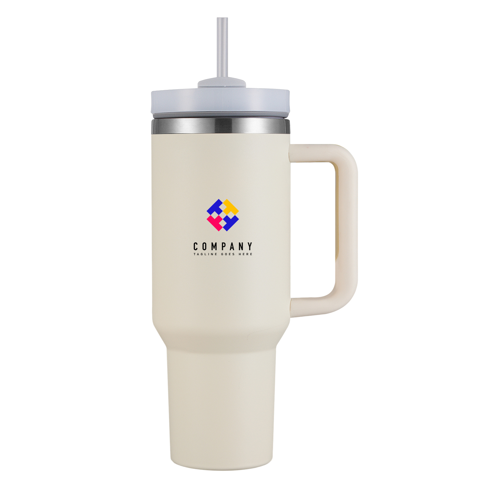 Aqueduct-VIII 40 Oz Tumbler Mugs with Straw (Double Walled) 2