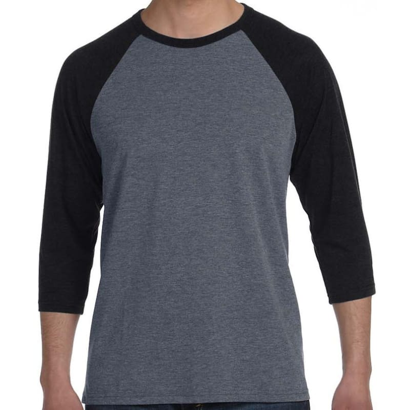 Bella Unisex 3/4-Sleeve Baseball T-Shirt 6