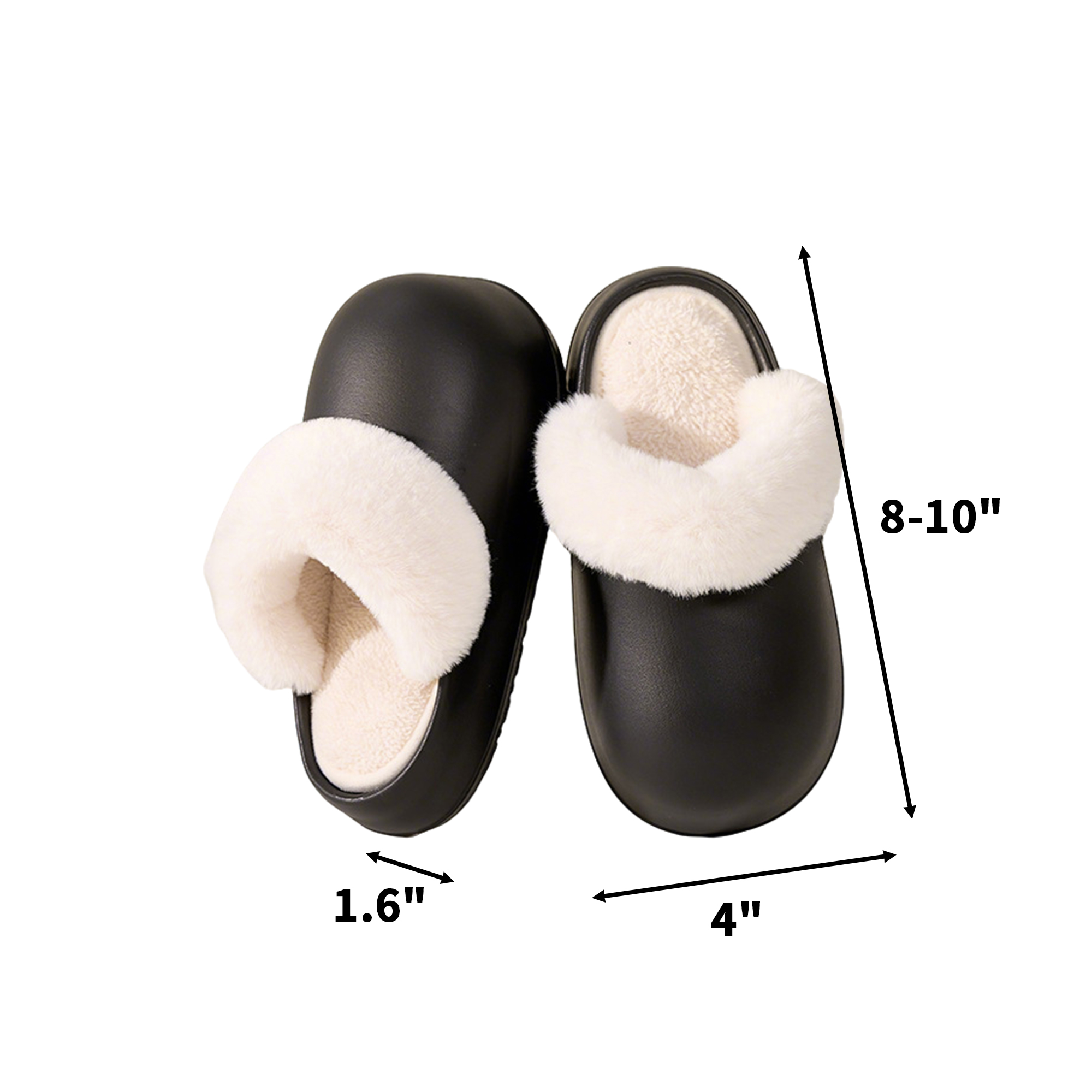 Washable Thick Soled Winter Velvet House Slipper 10