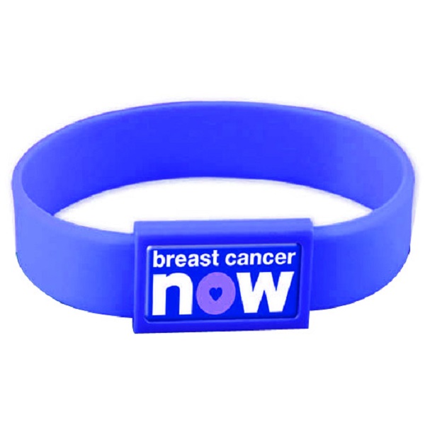 Silicone Wristband with Emblem Badge 4