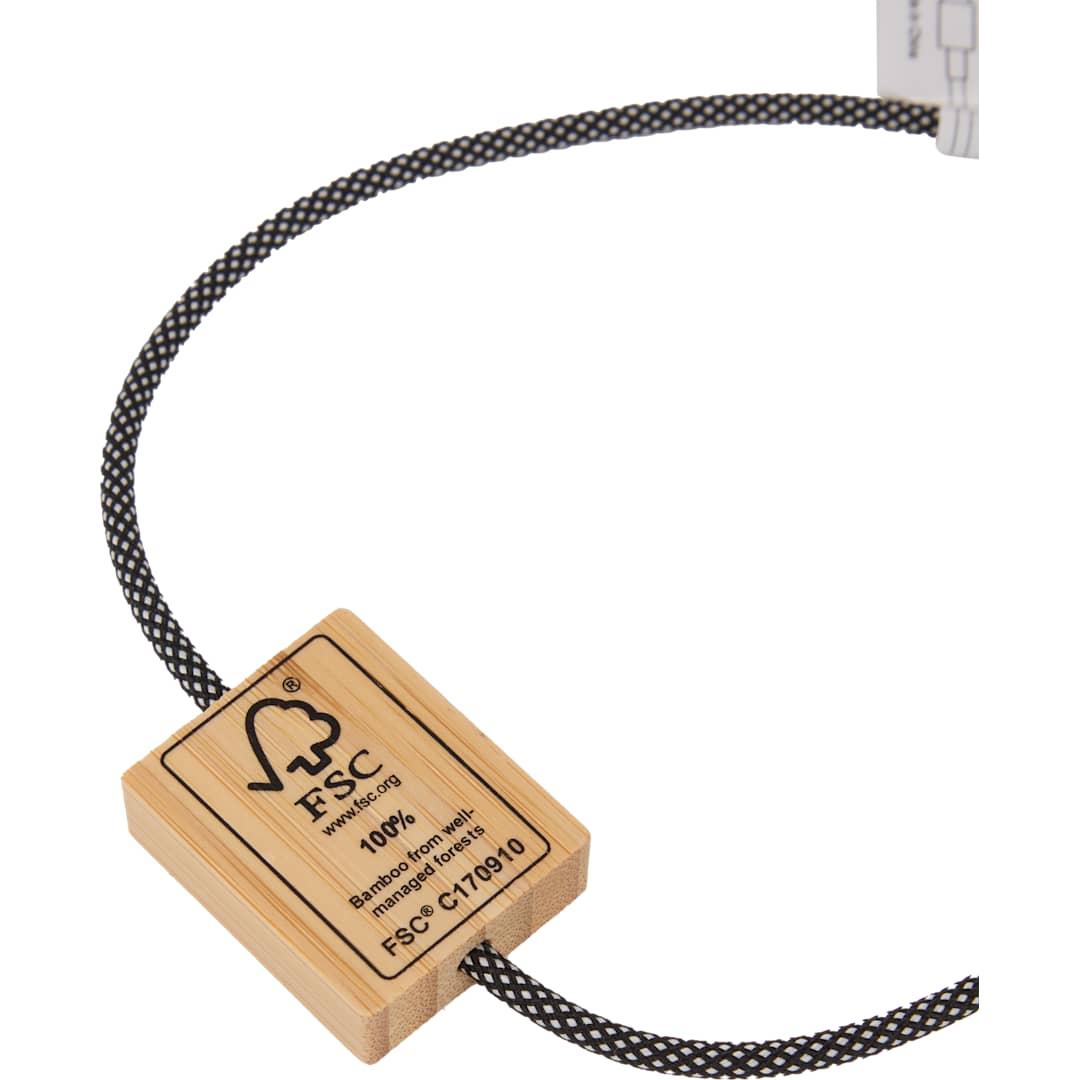 FSC® 100% Bamboo 5-in-1 100W Laptop Charging Cable 28