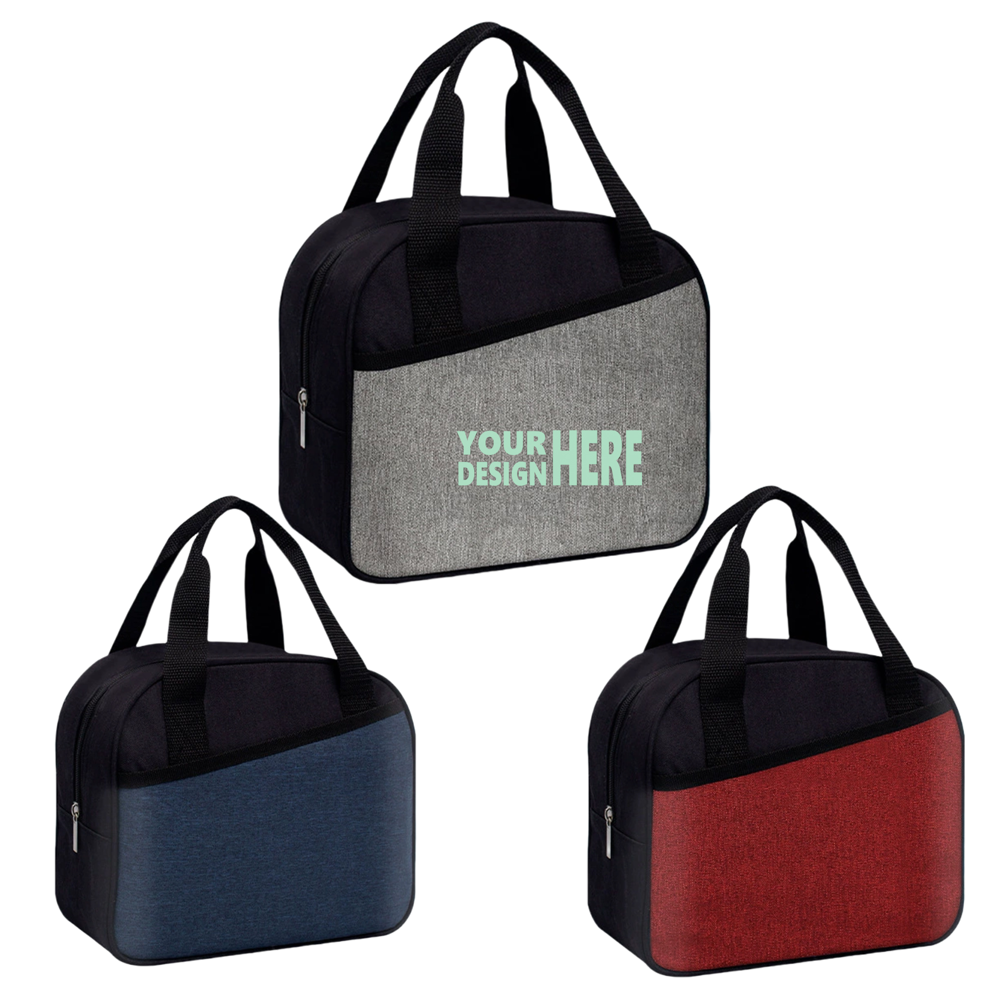 5L Slant Cooler Bag Oxford Cloth 2