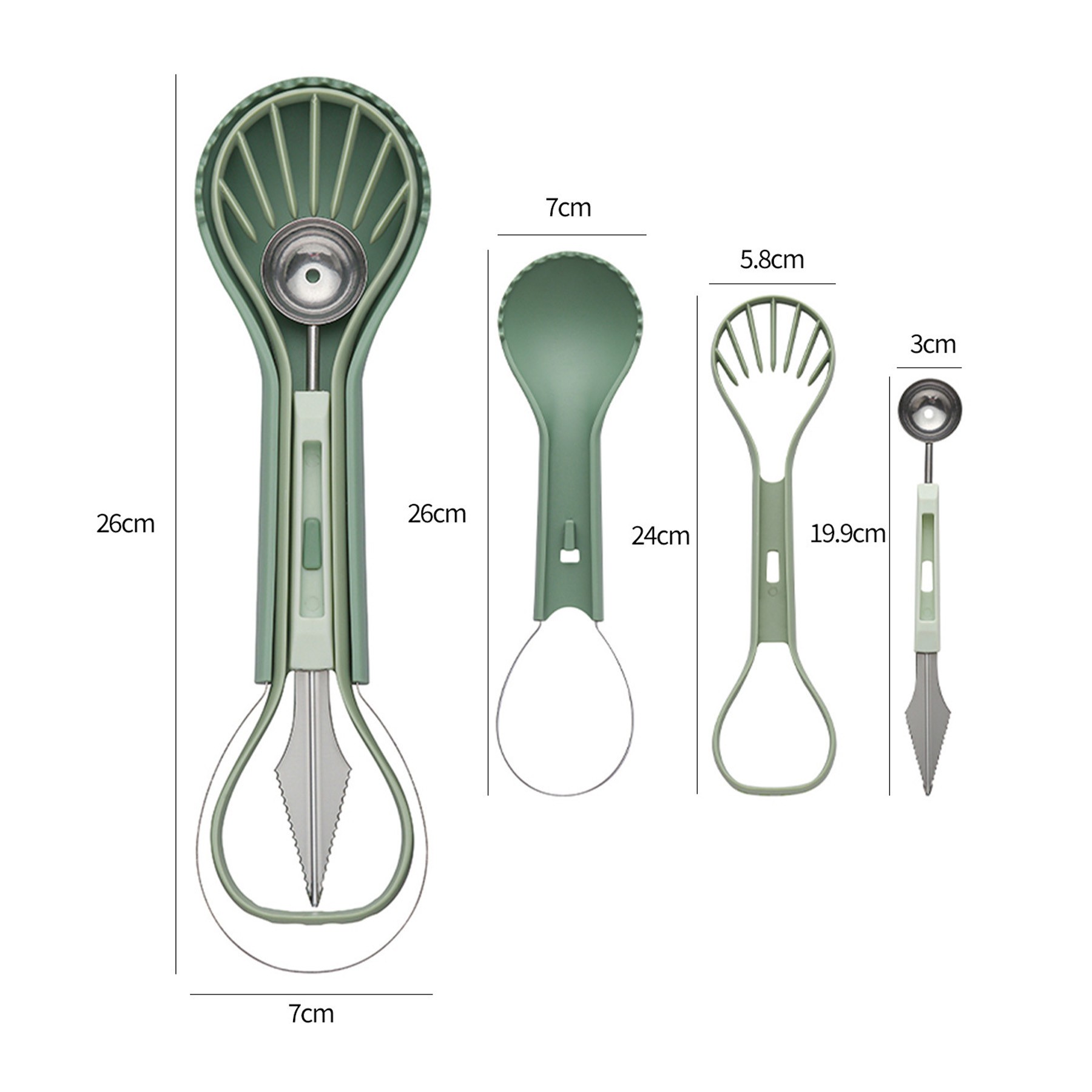 6-in-1 Fruit Tool Set 5