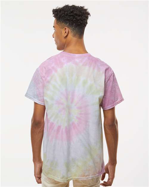 Unisex Multi-Color Tie-Dyed T-Shirt - 1000 116