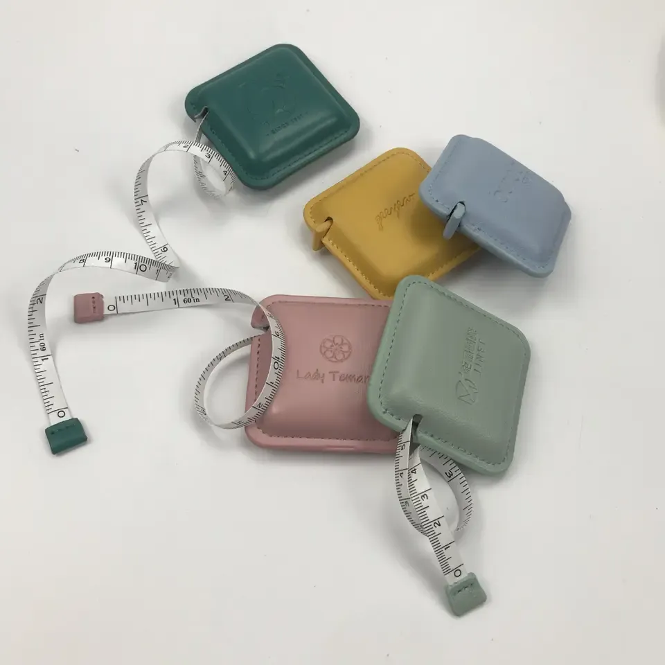 PU Leather Retractable Tape Measure 3
