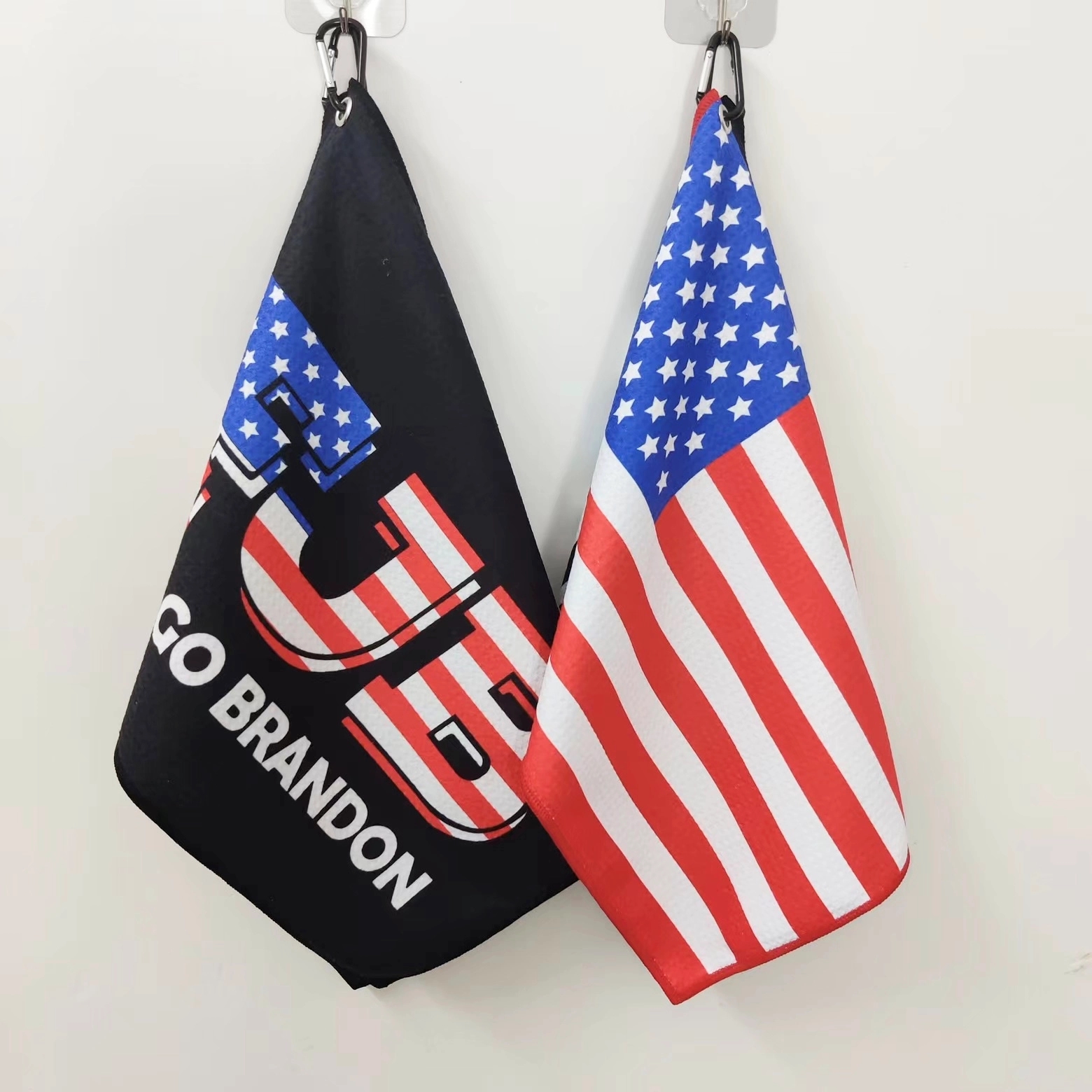 Custom Tri-fold Waffle Pattern Golf Towel 12