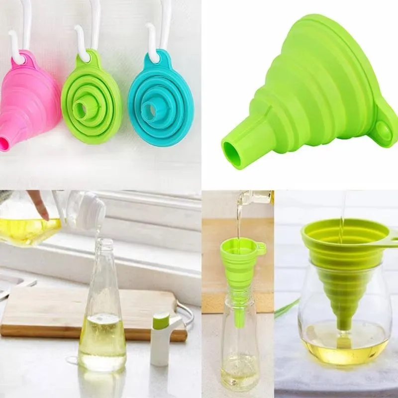 Folding Silicone Funnel 2