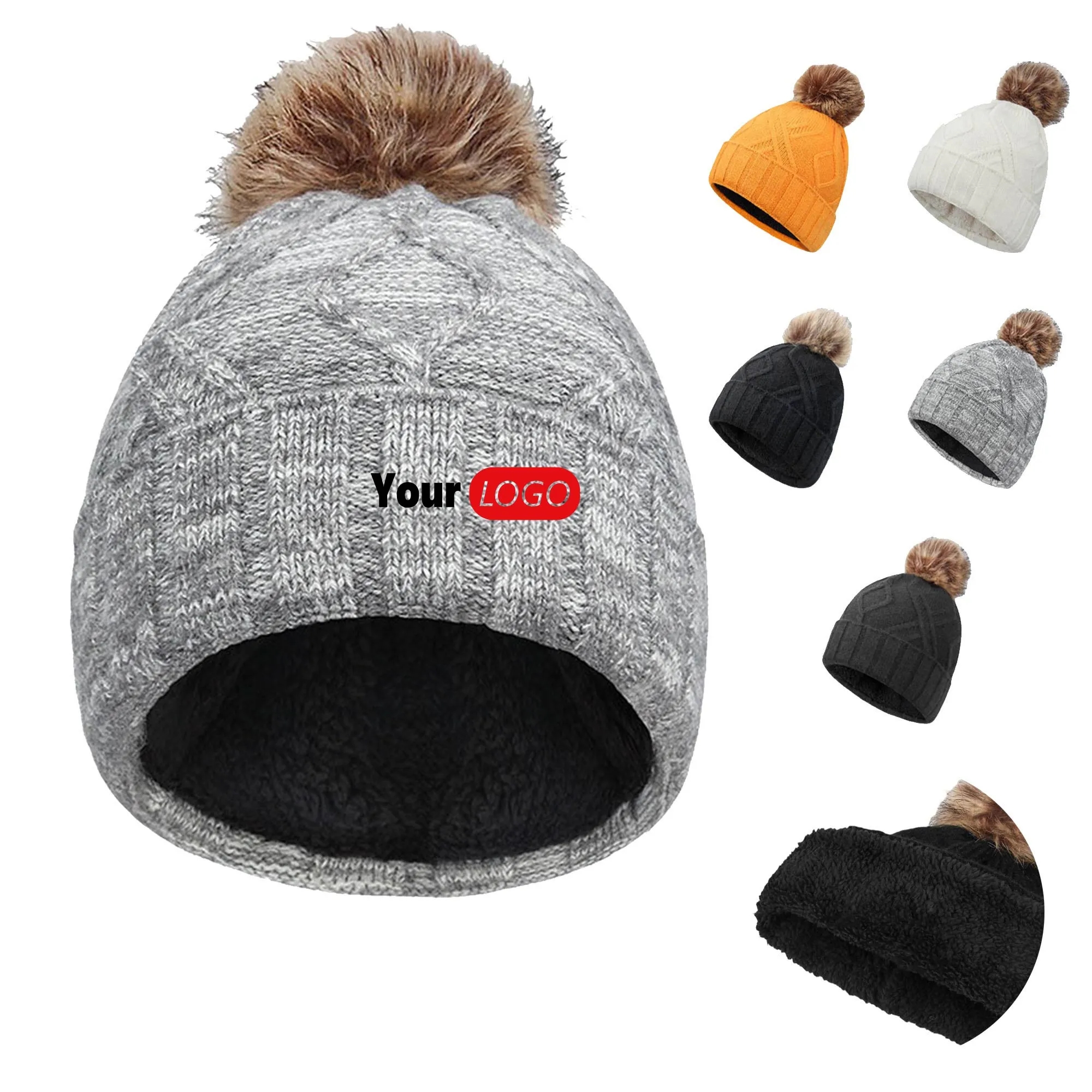 Autumn Winter Knit Hat Trendy