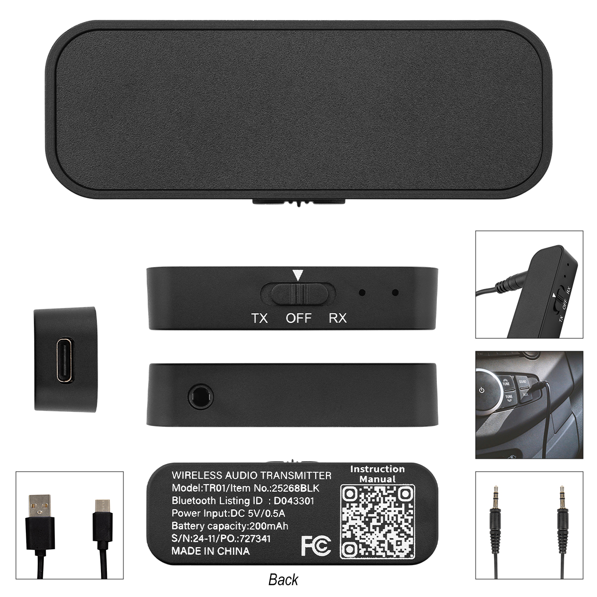 Wireless Audio Transmitter & Receiver 1