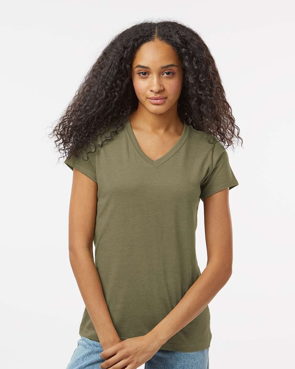Women's RecycledSoft™ V-Neck T-Shirt - 2011