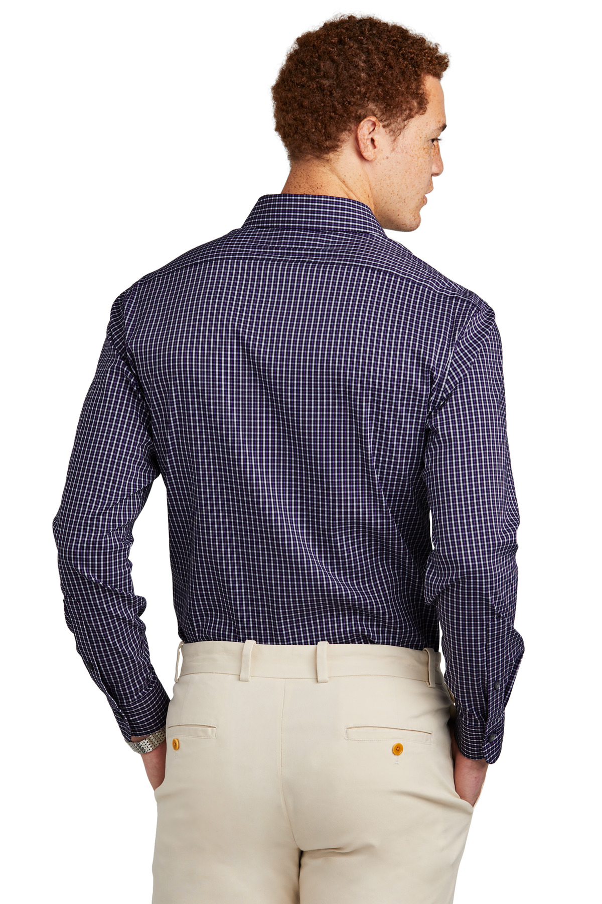 Brooks Brothers Tech Stretch Patterned Shirt BB18006 24