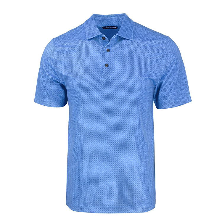 Cutter & Buck Pike Eco Tonal Geo Print Stretch Recycled Polo 2