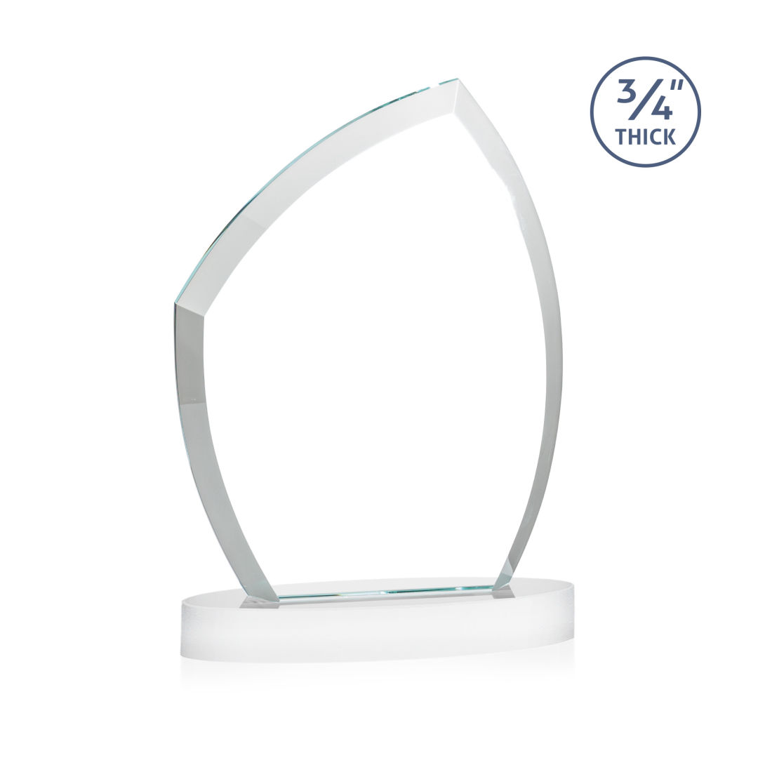 Daltry VividPrint™ Award on Alberton Base - White 8