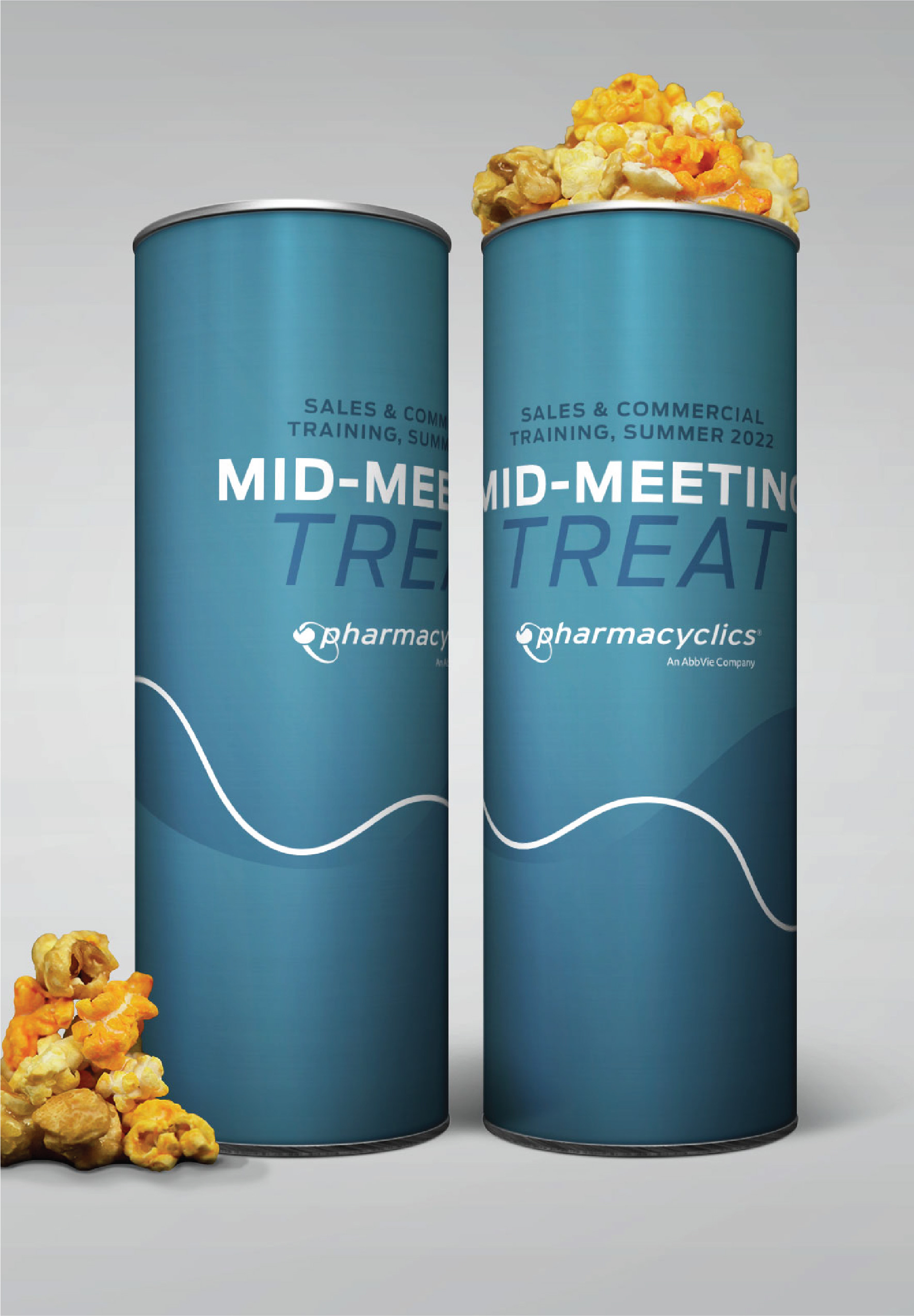 8" Custom Popcorn Canister 7