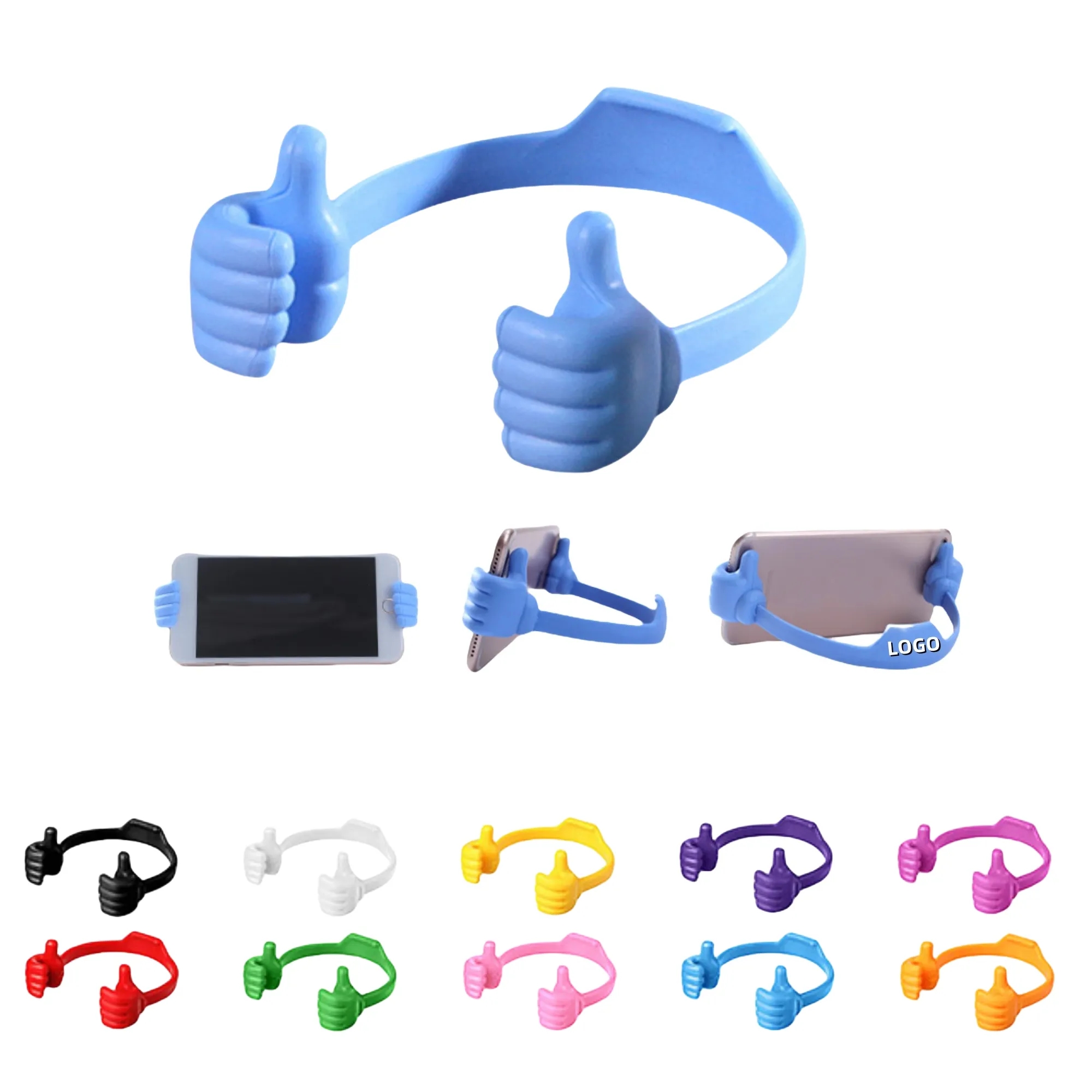 Portable Thumb Shaped Desktop Phone Stand 2