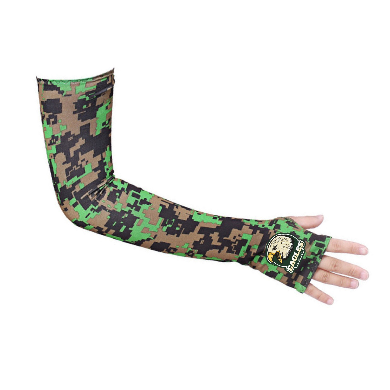 Kids' Dye Sublimation Compression Sleeve w/Thumbhole 2