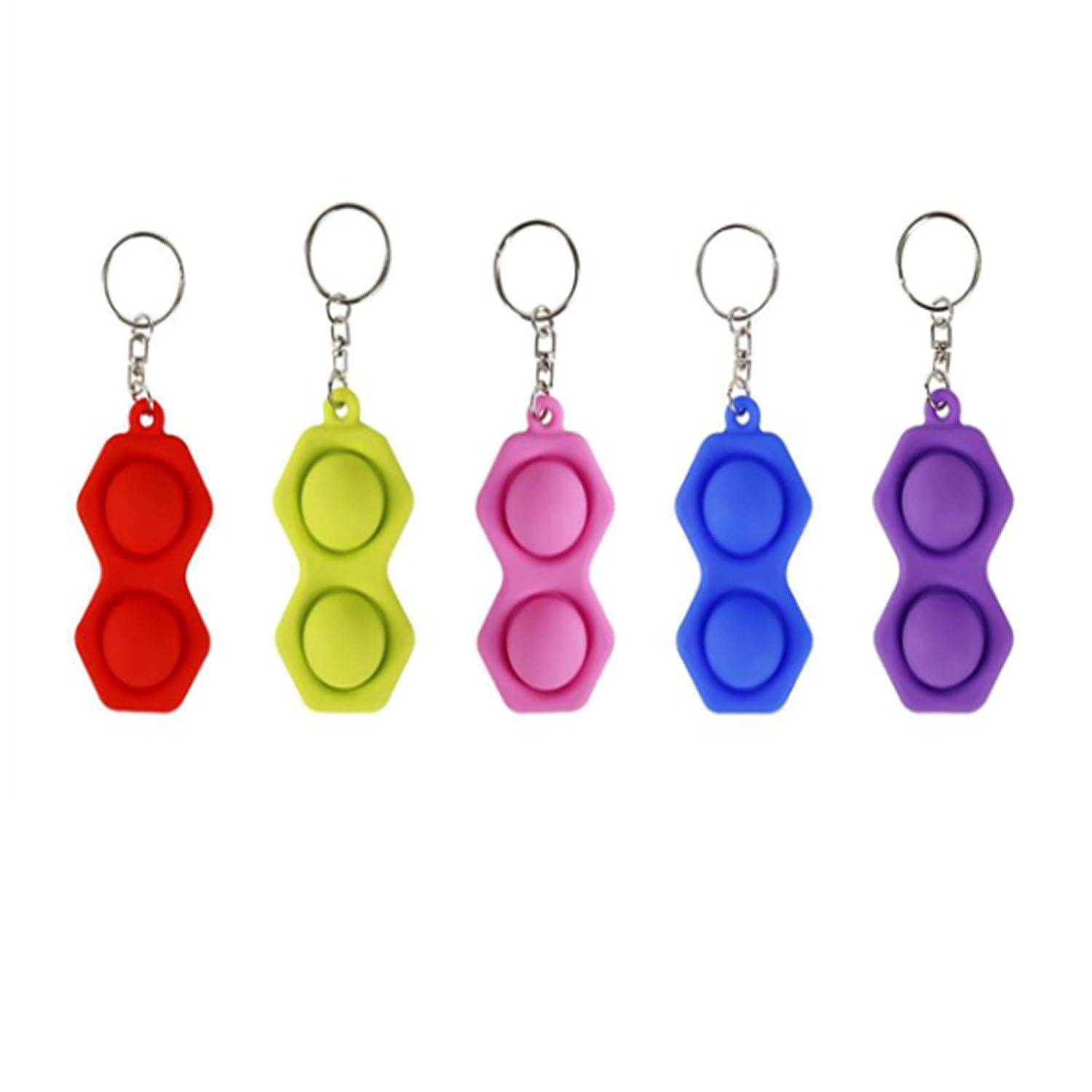 Push Pop Bubble Keychain 3