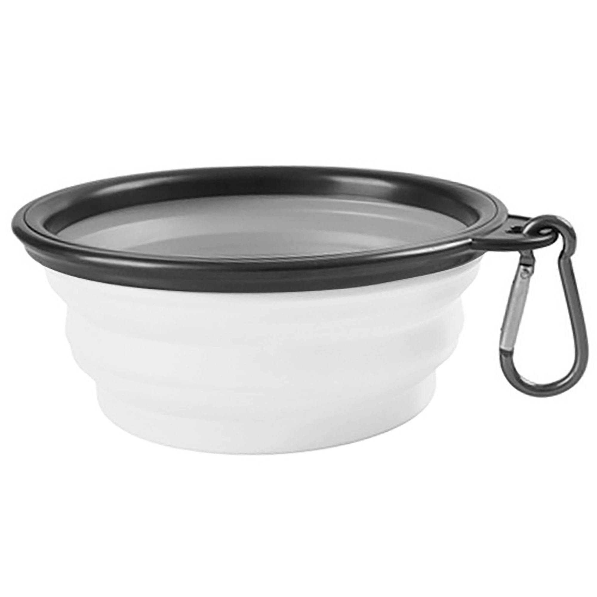 MOQ 50pcs Collapsible Silicone Pet Bowl 3