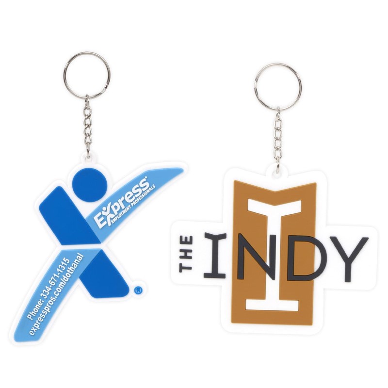 4" PVC Keychain (2D) 2