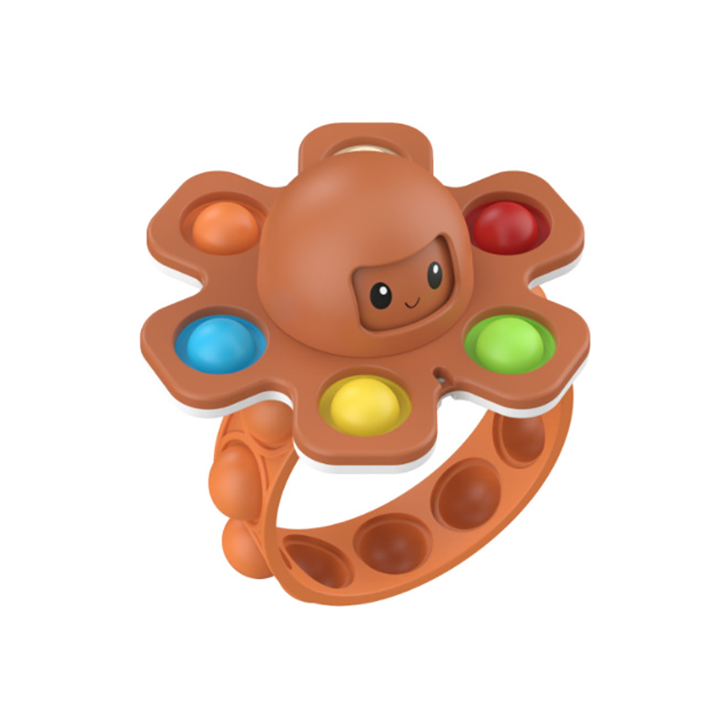 Octopus Pop Fidget Spinners w /Bubble Bracelet 11