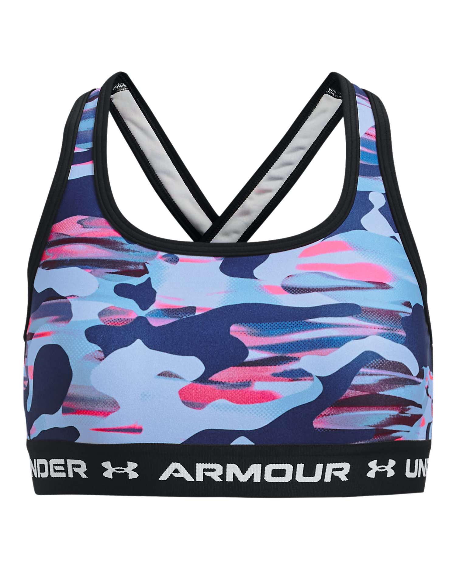 UA Crossback Printed Girls' Sports Bra 7
