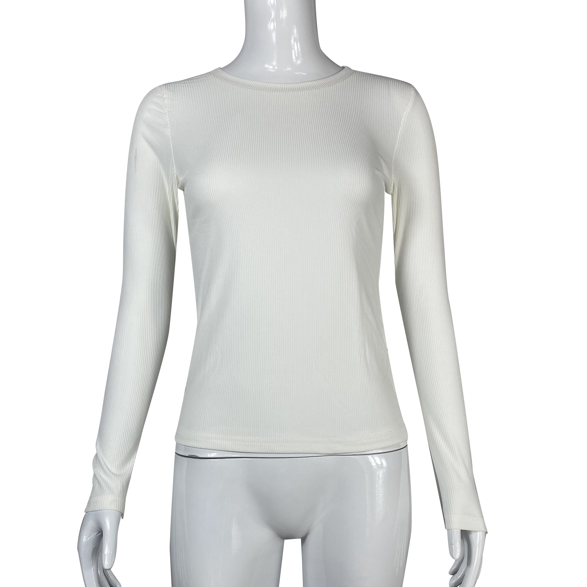 Long Sleeve Blouses Shirts Basic Tops 7