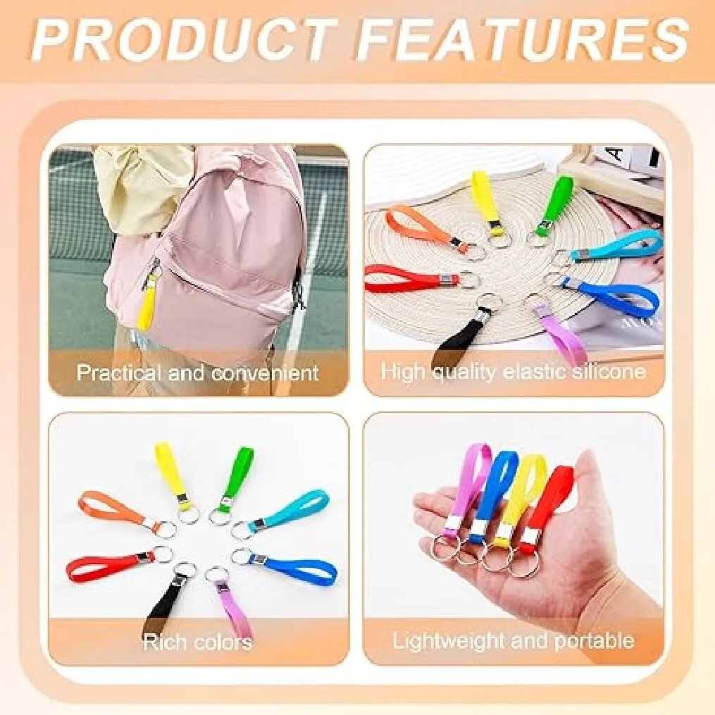 Silicone Key Rings Hoopp 3