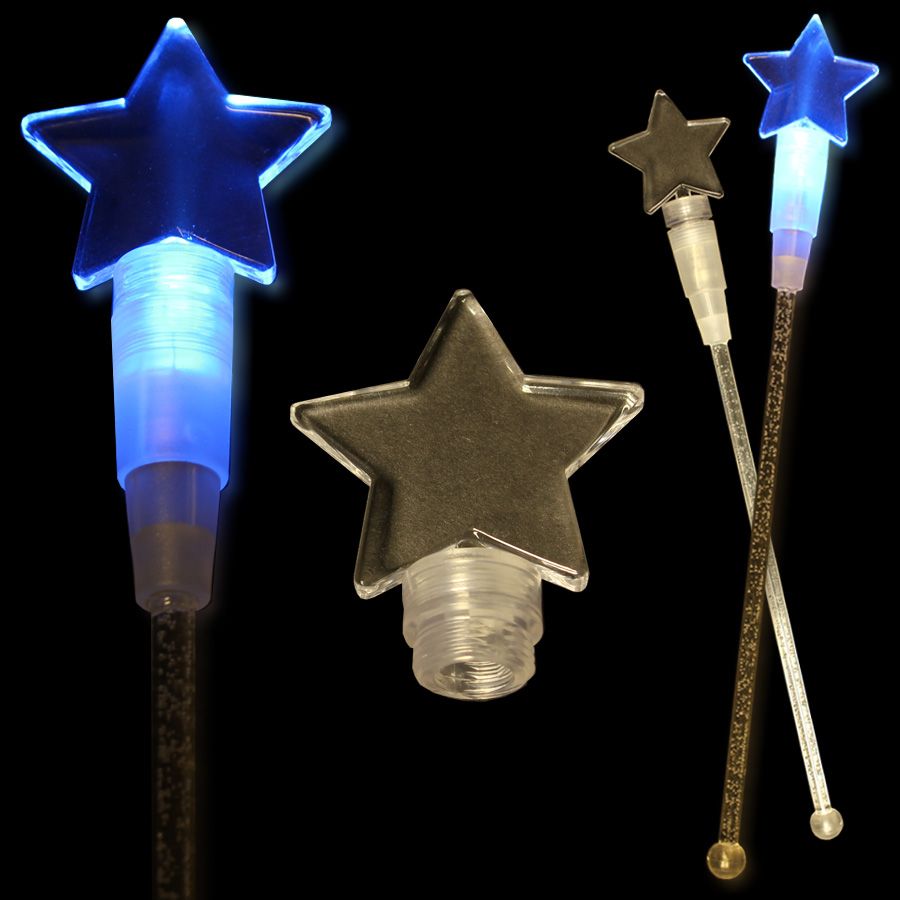 Blue 9" Light Up Cocktail Stirrer 2