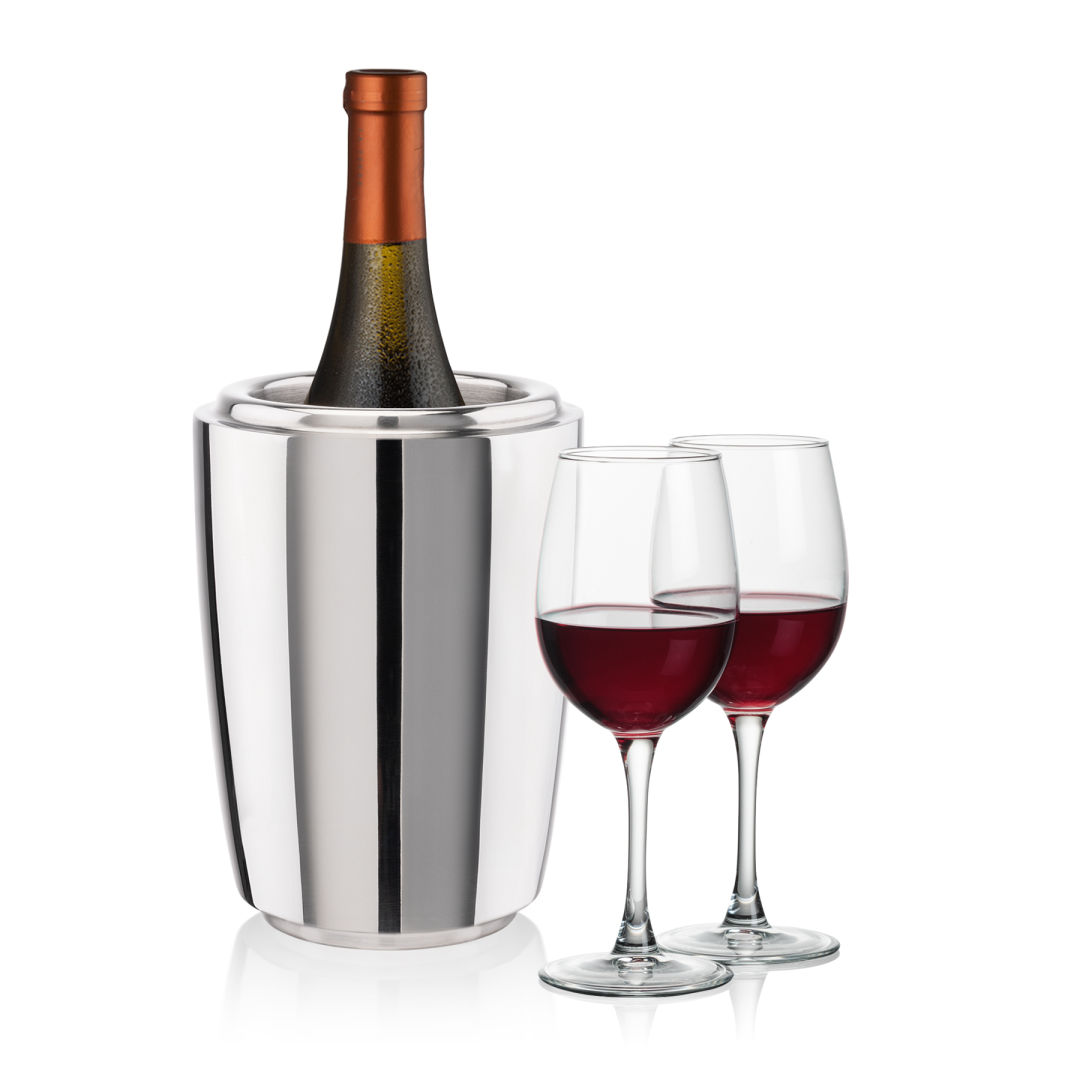 Pescara Wine Cooler & Connoisseur Wine Set 4