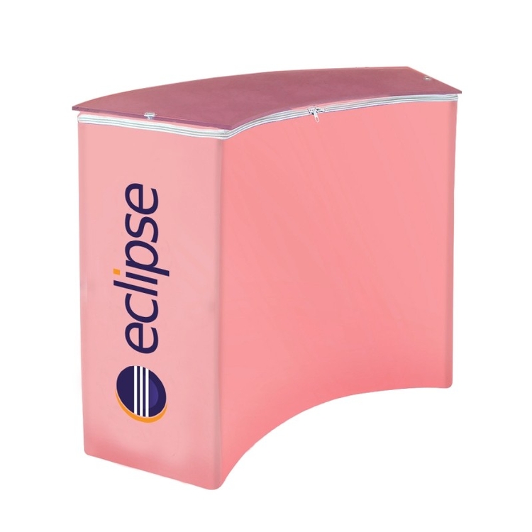 Fabsta™ Curved Counter Kit, 1 Piece Stretch Fabric Table 4