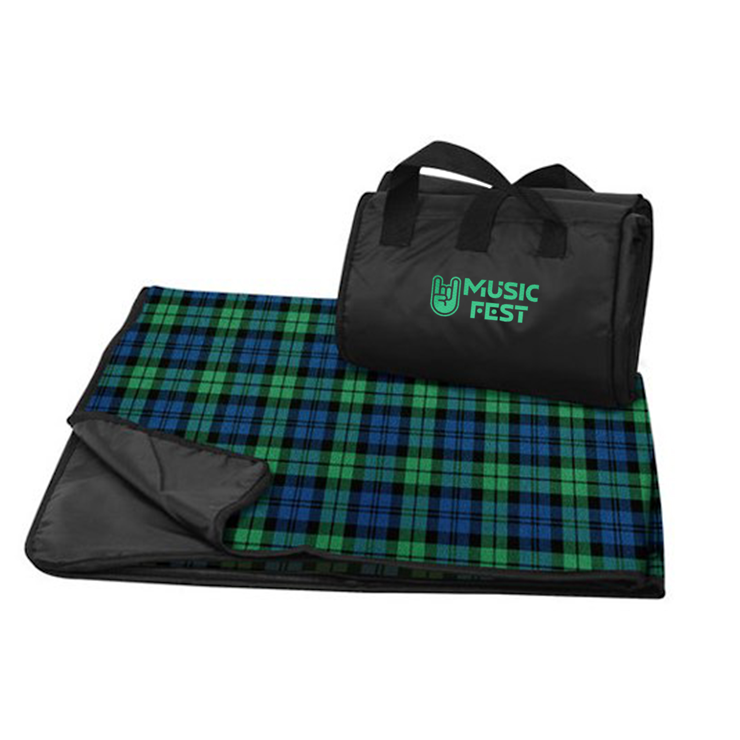 Fleece / Nylon Picnic Blanket 23