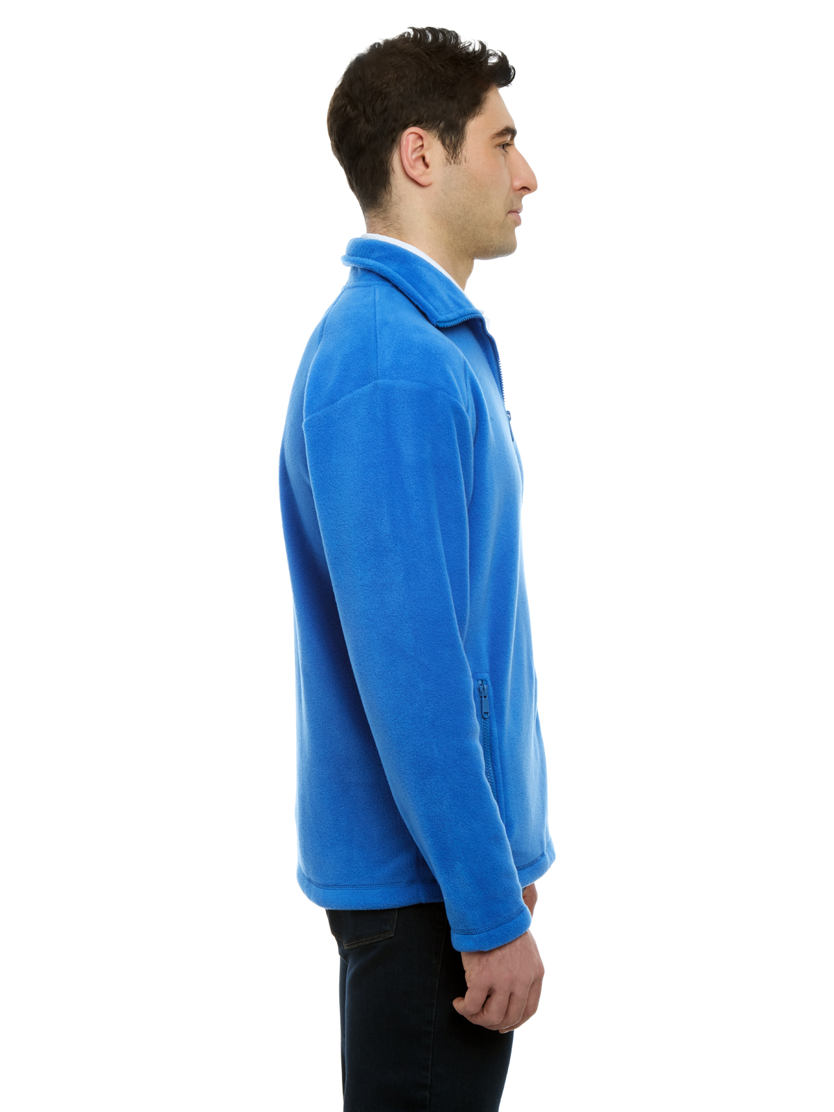 Blue Generation - Men's 2-Pocket Micro Fleece Full Zip Jacket 17