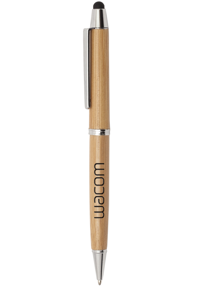 Twist Action Bamboo Stylus Pen 1