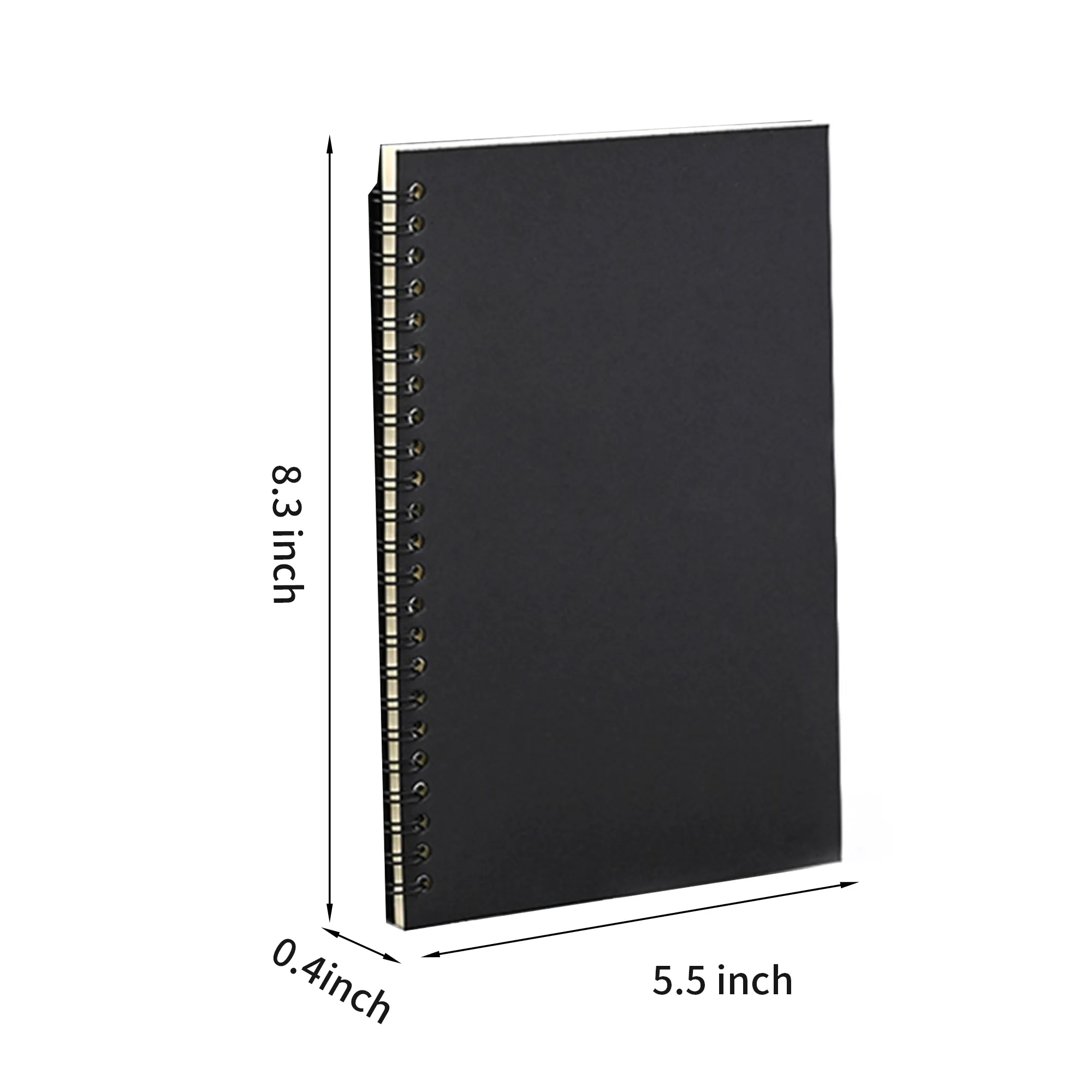 Spiral-Bound Notebook with Lined Paper 2