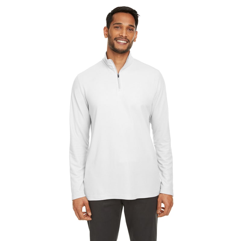 CORE365 Men's Fusion ChromaSoft™ Pique Quarter-Zip 3