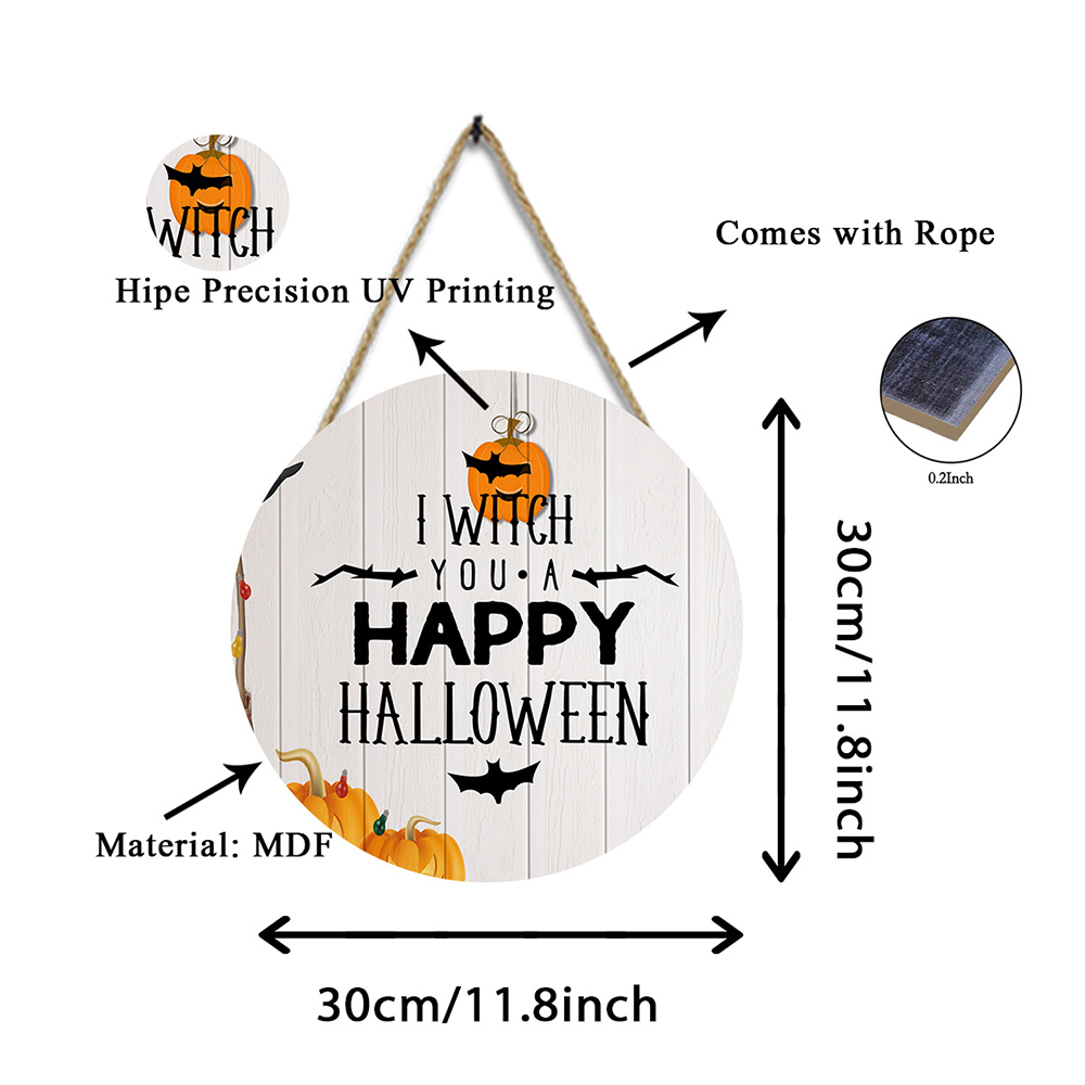Halloween Thanksgiving Wall Decoration Doorplate 5