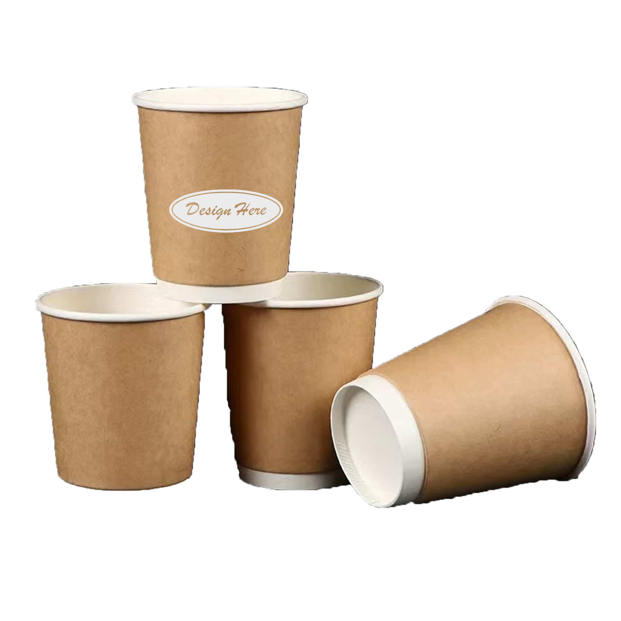 14oz Durable Kraft Paper Cup for Outdoor Activities and Drinks 2
