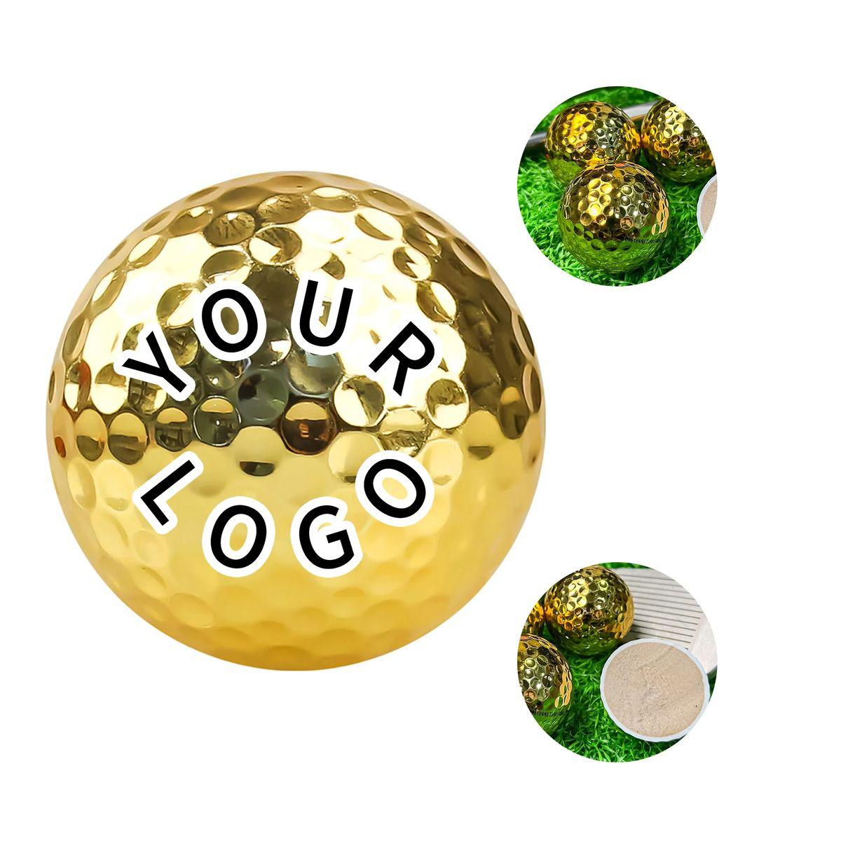 Customizable Golf Ball with 4-Color Process 1