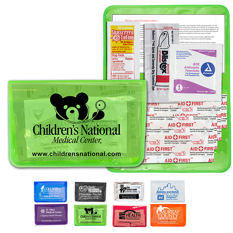 "SUN-IS-FUN" 8 Piece Sun Relief First Aid Kit